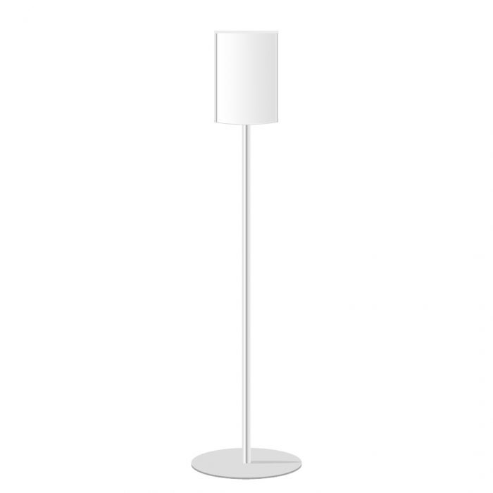 Minitotem bifacciale targa A4 verticale - immagine 2
