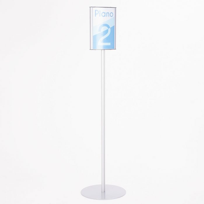Minitotem bifacciale targa A4 verticale - immagine 1