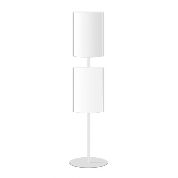 Minitotem bifacciale 2 targhe A3 verticali - immagine 3