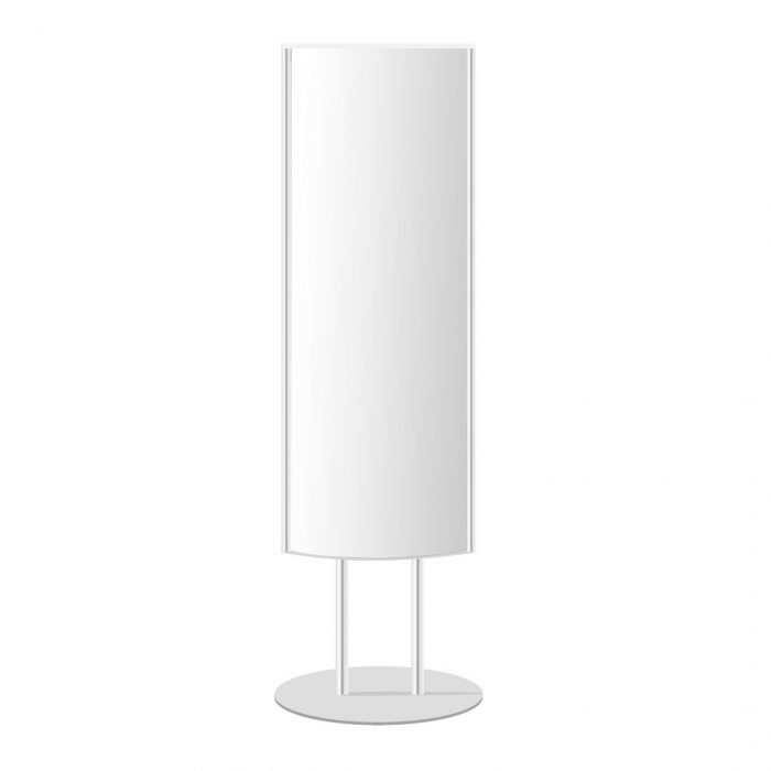 Minitotem bifacciale targa 42x100 - immagine 2