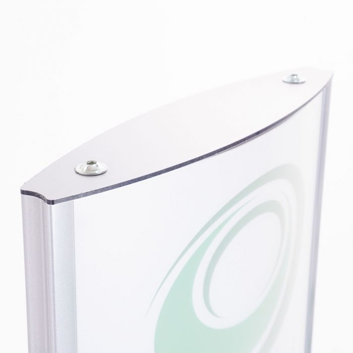 Minitotem bifacciale targa 42x140 - immagine 3