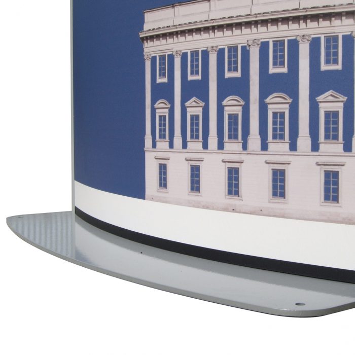 Totem bifronte per interni cm 42x200 H - fondo in forex linea Eco - immagine 4