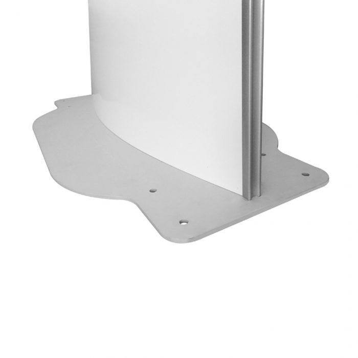 Totem bifronte per interni cm 90x200 H - fondo in forex senza PVC - immagine 3