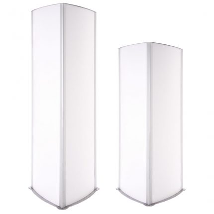 Totem trifacciale per interni NX dimensioni 70x250