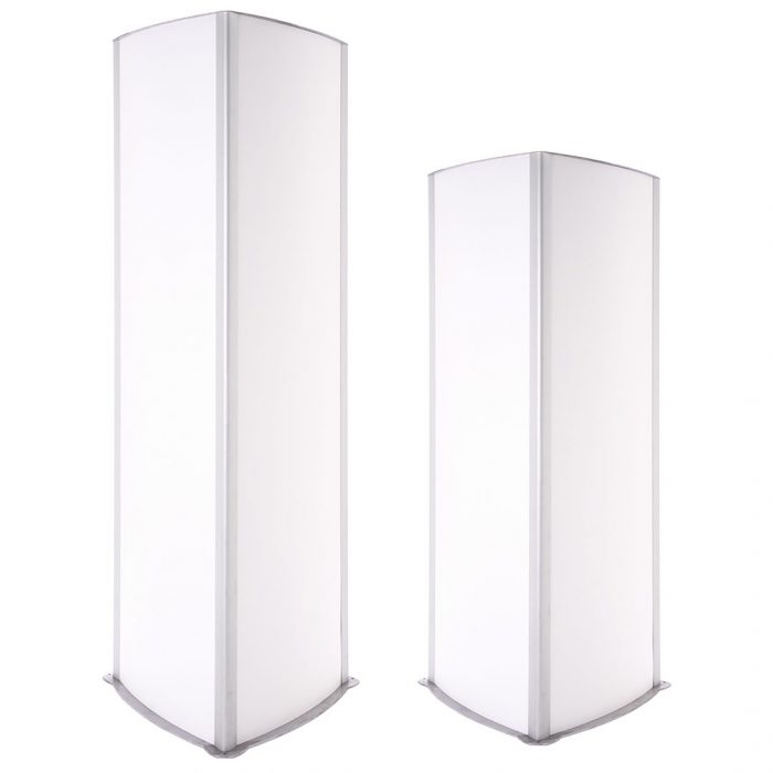 Totem trifacciale per interni NX dimensioni 70x250