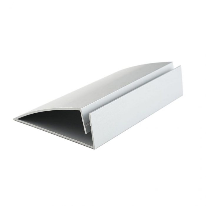 Distanziale da banco argento satinato per targhe 4mm - immagine 2
