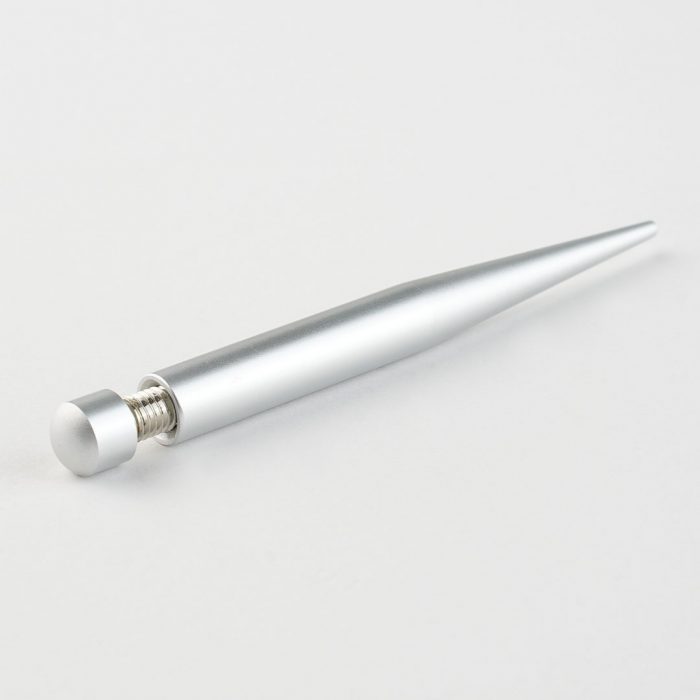 Distanziale da banco argento satinato diametro 8mm - immagine 3