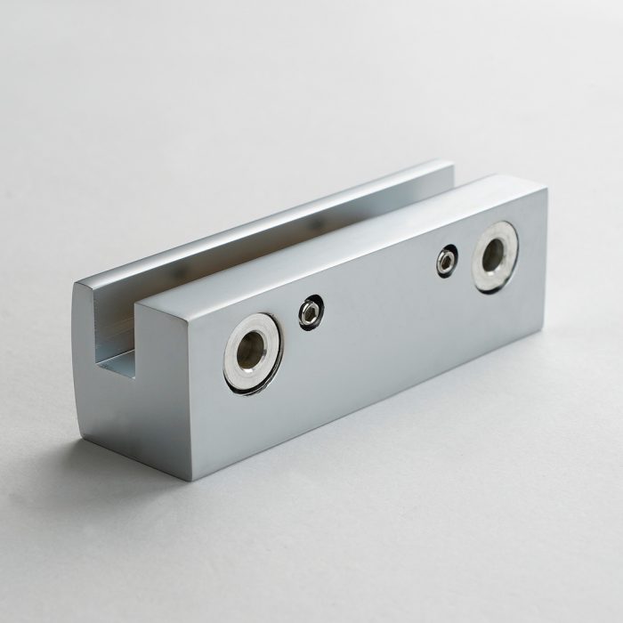 Distanziale CLAMPER argento satinato mm 80 - immagine 3