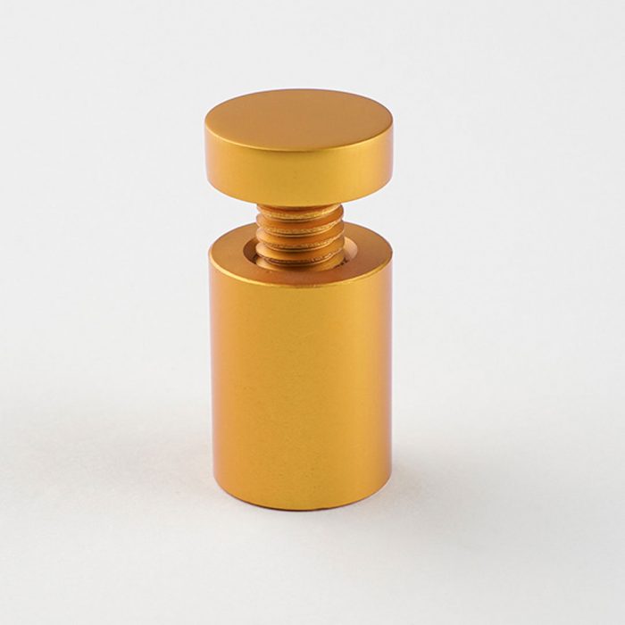 Distanziale MAXI in alluminio gold ramato 19x25 mm - immagine 2