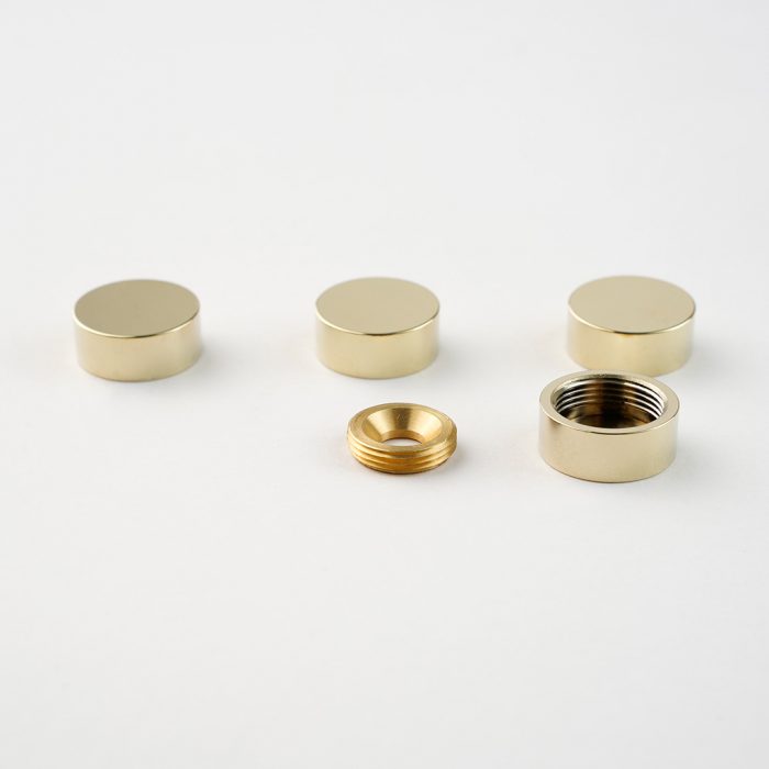 Coprivite finitura gold dia. 15 mm - immagine 4