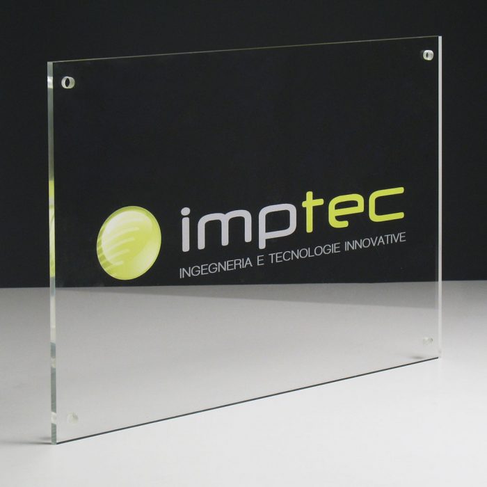 Targa per distanziali 4 fori f.to 500x700 spessore 5 mm - immagine 6