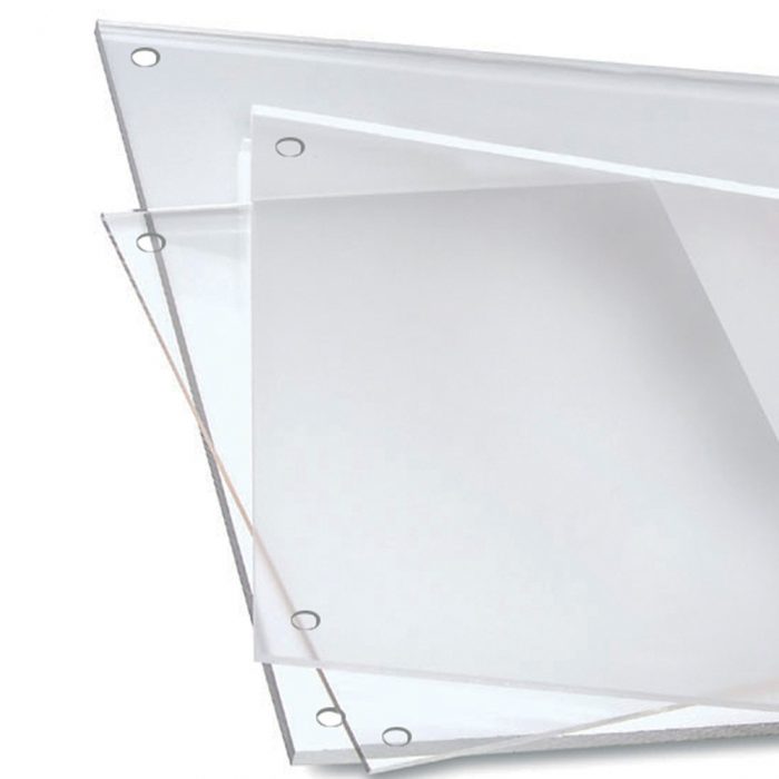 Targa per distanziali 4 fori f.to 500x700 spessore 5 mm - immagine 2