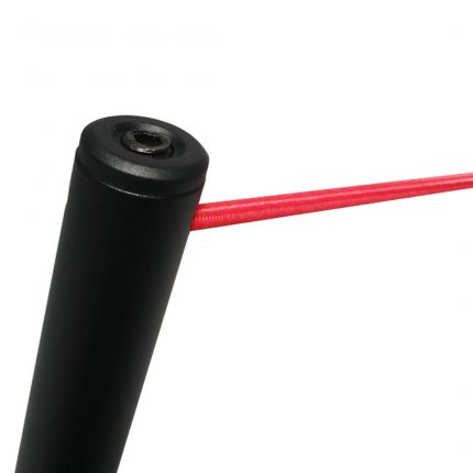 Cordino elastico lunghezza 25 metri rosso
