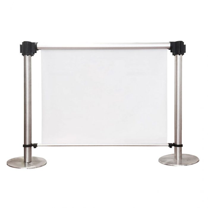 Kit porta banner per colonnine - Grafica 110x85H cm - immagine 8