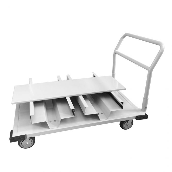 Carrello porta colonnine - capienza 13 posti - immagine 3