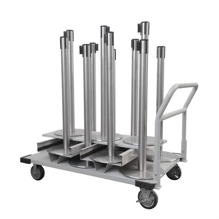 Carrello porta colonnine - capienza 13 posti - immagine 4