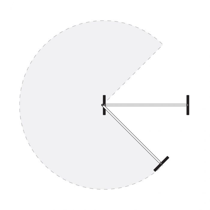 Parete divisoria doppia in lamiera microforata magnetica 204x190cm - immagine 7