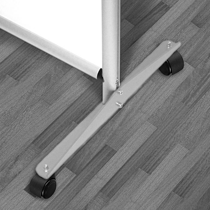 Kit nr. 4 ruote con freno per paretina singola - immagine 3