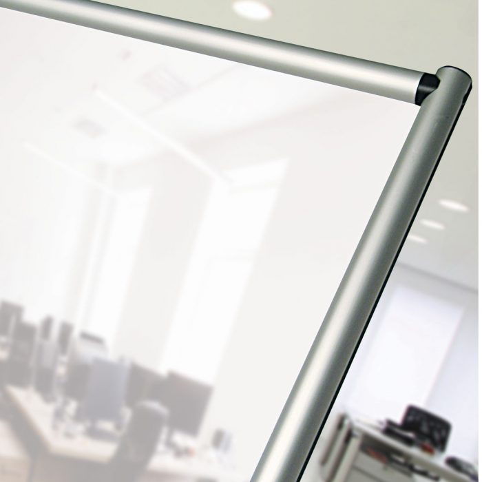 Parete divisoria singola 100x190cm in plexi trasparente - immagine 3