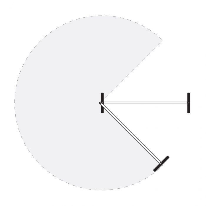 Parete divisoria doppia magnetica 204x190cm - immagine 4
