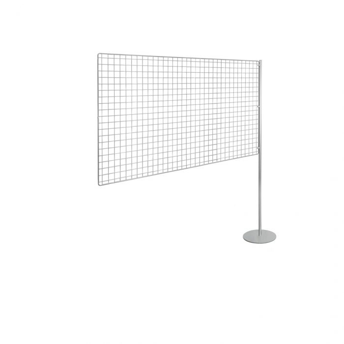 Kit aggiuntivo per paretine WHL301 composto da griglia 200x100cm e base circolare - immagine 1