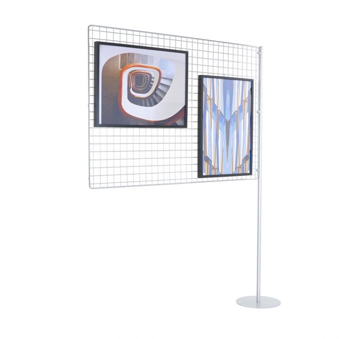 Kit aggiuntivo per paretine WHL302 composto da griglia 150x100cm e base circolare - immagine 1