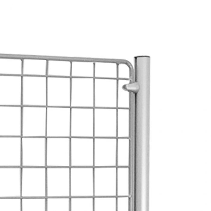 Kit aggiuntivo per paretine WHL303 composto da griglia 100x100cm e piedino singolo - immagine 3