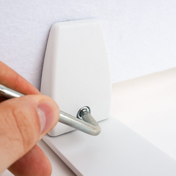 Piedino con base da appoggio per pannelli fonoassorbenti - immagine 3