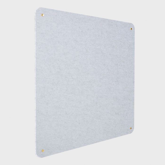 Pannello fonoassorbente da parete con fori - Finitura beige, grigio o antracite - immagine 7