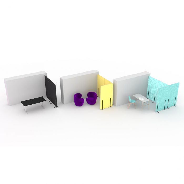 Pannello fonoassorbente da pavimento - Finitura beige, grigio o antracite - immagine 7