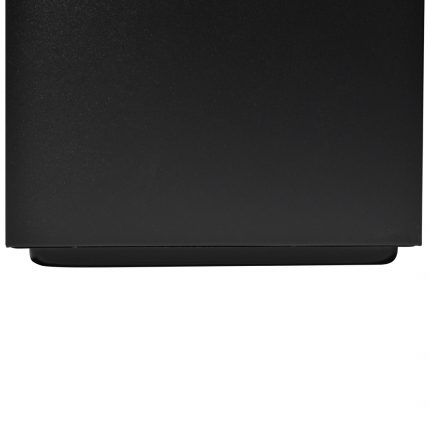 Cestino rettangolare con posacenere piccolo laterale 30x24x60H cm