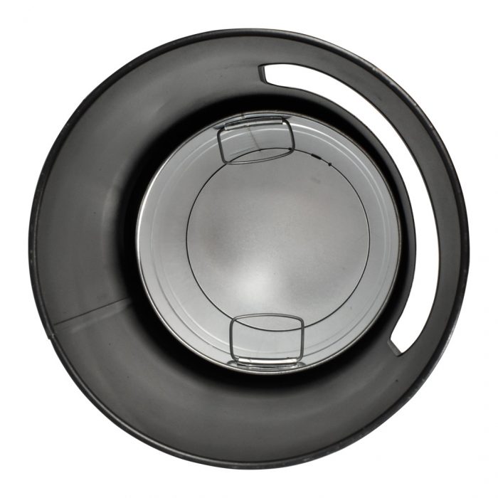 Posacenere con raggi rotondo e cestino interno 25x61H cm - immagine 5