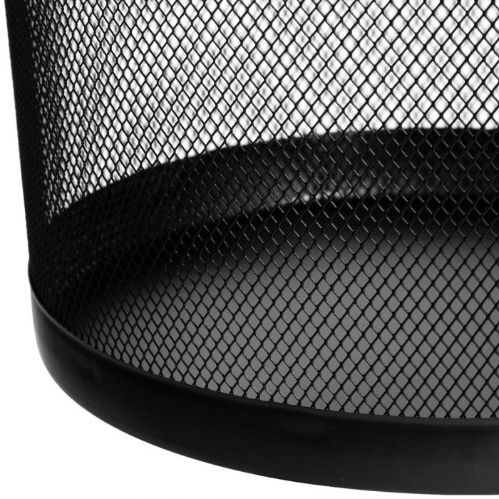 Cestino gettacarta tondo nero 29x33cm - Confezione da 5pz - immagine 2