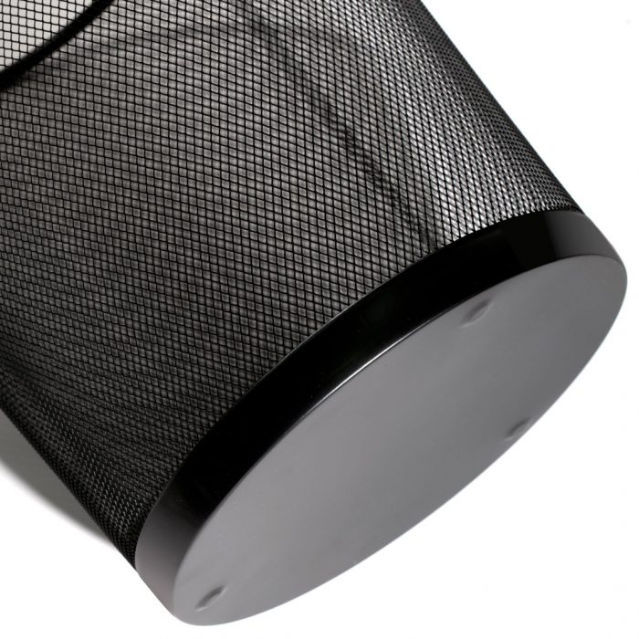 Cestino gettacarta tondo nero 29x33cm - Confezione da 5pz - immagine 3