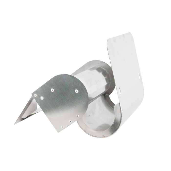 Mini posacenere da parete in acciaio inox - immagine 2