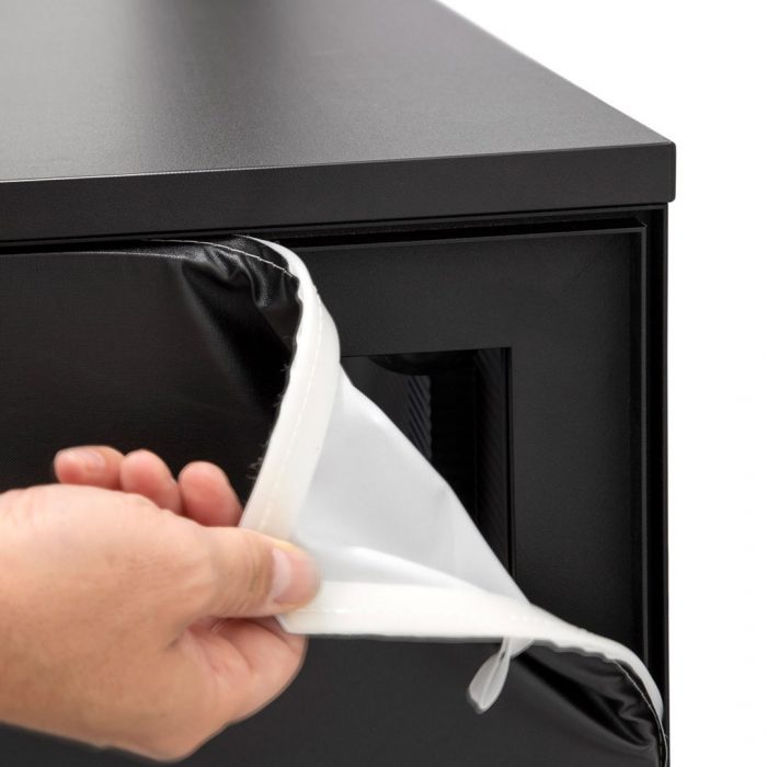 Banchetto monofacciale da interni porta monitor da 55" - Monitor Samsung incluso - immagine 2