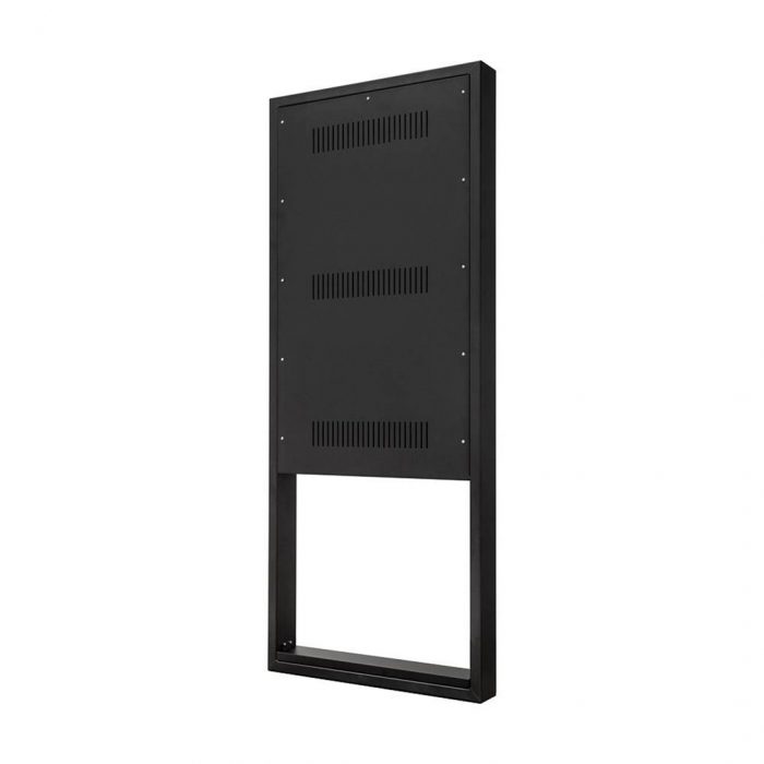 Totem autoportante monofacciale da esterni porta monitor da 55" - Monitor Samsung OHF incluso - immagine 2