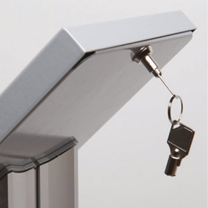 Supporto per IPAD 10" autoportante silver - immagine 2