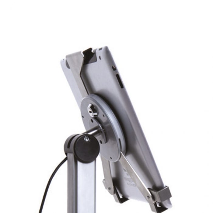 Supporto Tablet TIGRIP da 10" autoportante e telescopico silver - immagine 3