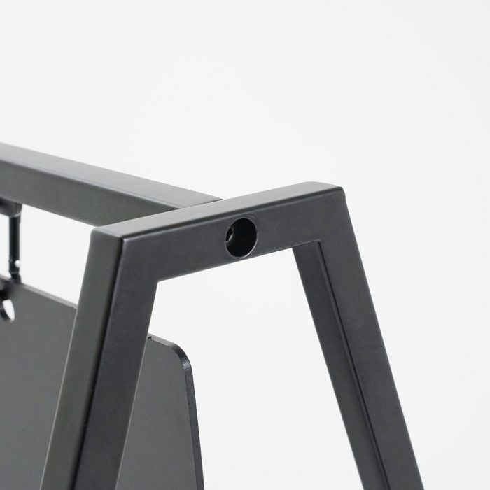 Cavalletto bifacciale con lavagna per gessi dimensioni 50x70cm - immagine 9