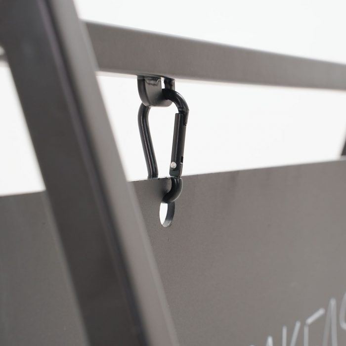 Cavalletto bifacciale con lavagna per gessi dimensioni 50x70cm - immagine 10