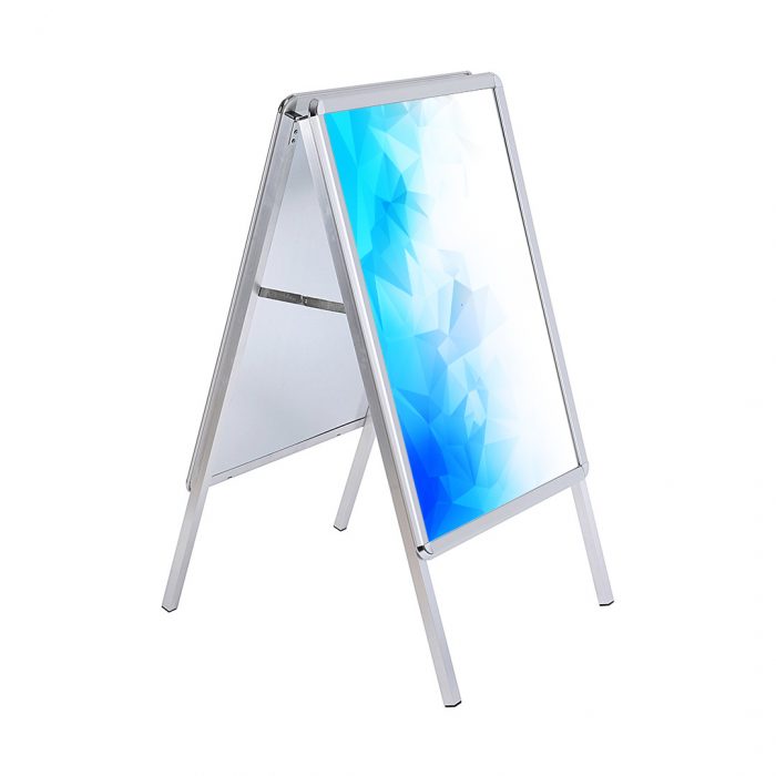 Cornice bifacciale a cavalletto frame 32 con struttura small - immagine 1