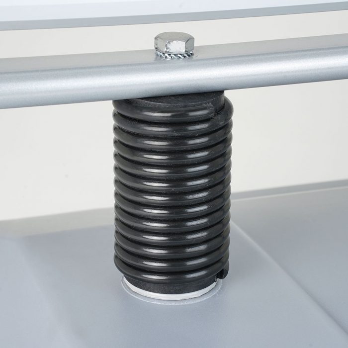 Cornice bifacciale con base zavorrata e molle anti-vento - immagine 3