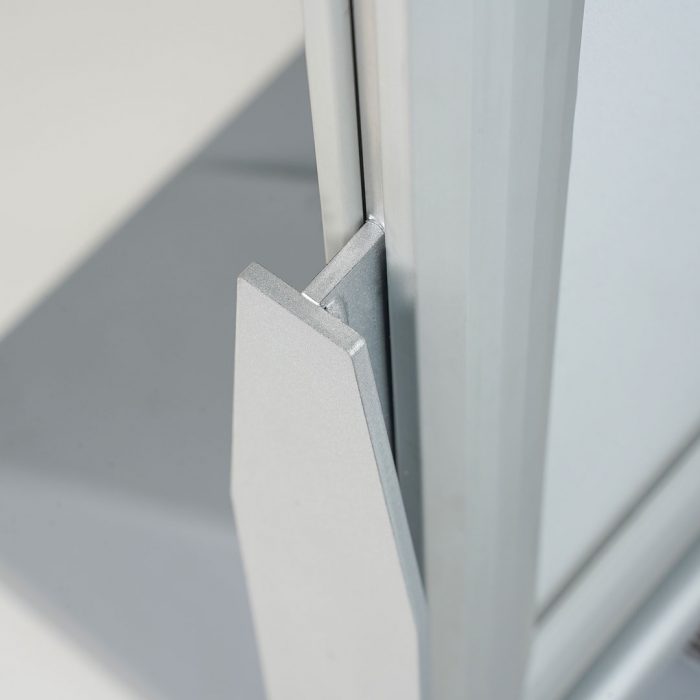 Cornice bifacciale con base zavorrata e molle anti-vento - immagine 8