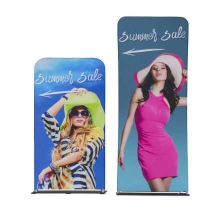Totem Zipwall Banner per grafiche in tessuto - Grafica mono. Inclusa