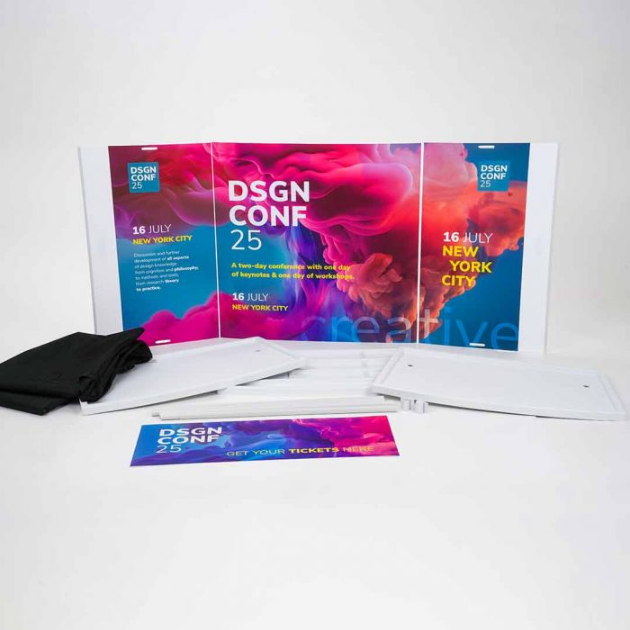 Banco promozionale in PVC con crowner completo di sacca trasporto - immagine 6