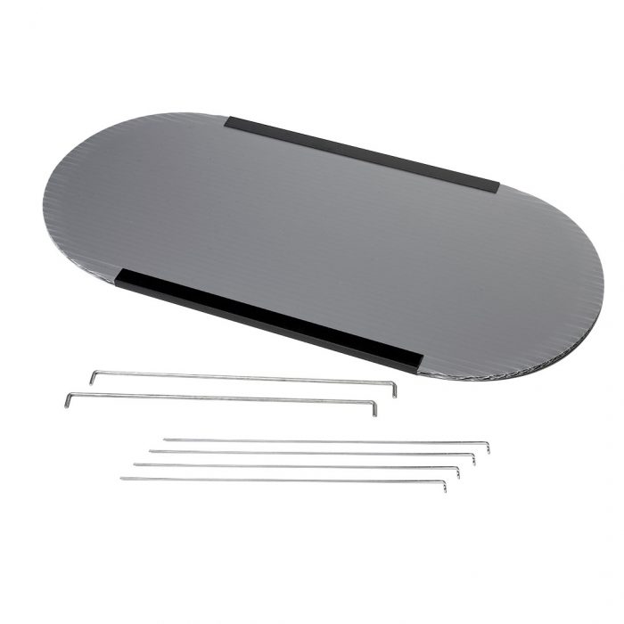 Banchetto promozionale con velcro e top color nero - immagine 7