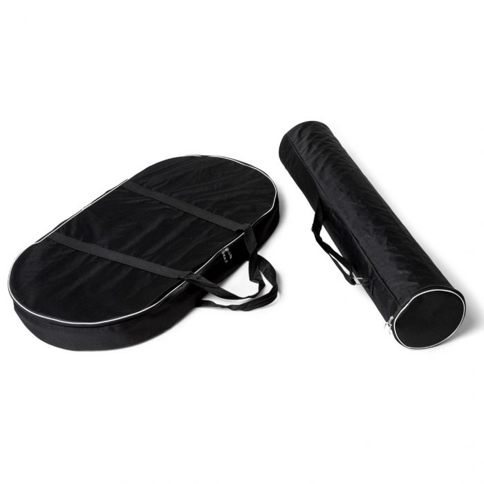 Banchetto promozionale con velcro e top color nero - immagine 8