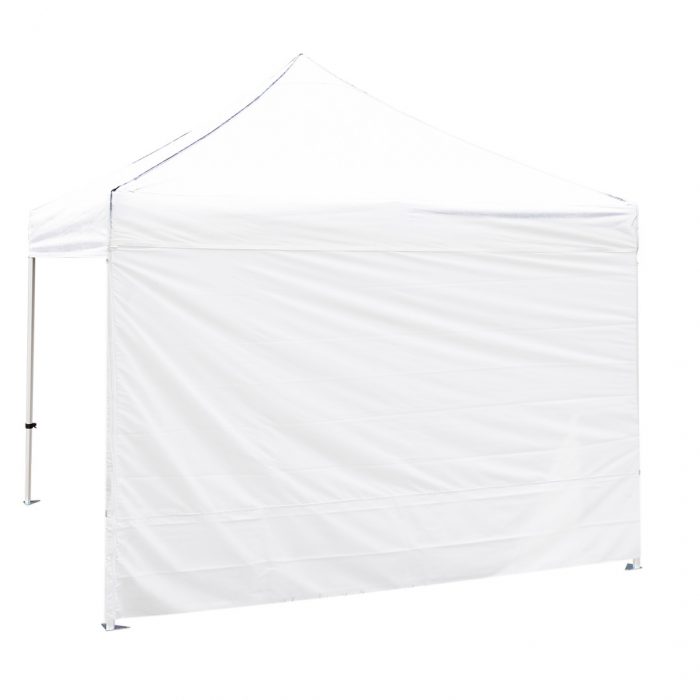 Parete intera bianca per gazebo 3x3mt - immagine 1