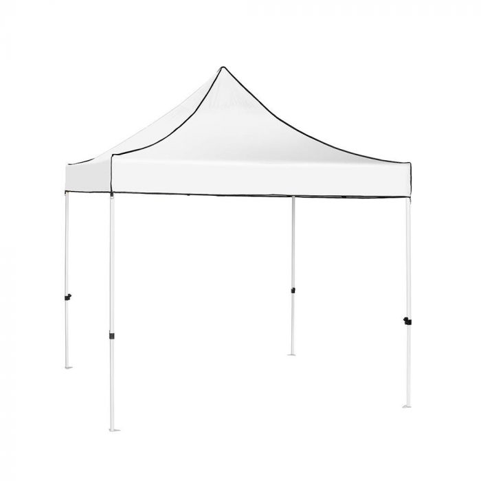 Struttura gazebo pieghevole 3x3mt in acciaio con borsa e picchetti - immagine 7